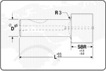 Light Duty Ball Lock Big Nose Ejector